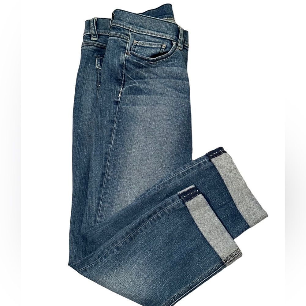 White House Black Market Blue Ankle Jeans